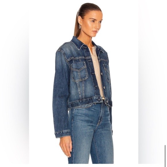 Mango Dark Denim Jacket - Picture 3 of 7